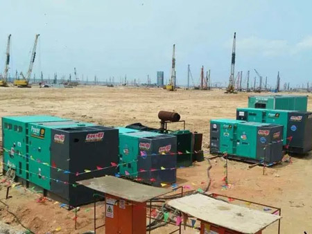 华安柴油发电机组干式空气滤清器的维护成本高吗？